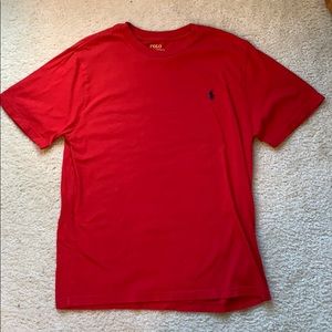 Boys Large polo shirt sleeve t-shirt (Like new)